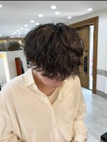 ステラ(Stella)&nbsp;無造作ラフ◎シャドウパーマ　八戸20代30代40代