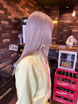 レオクマ 長野(REOKUMA) 162. 似合わせカット/デザインカラー/ブリーチ/顔周り