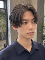 ローム(Rome)&nbsp;Men's/ミディアム/センターパート/ストレート