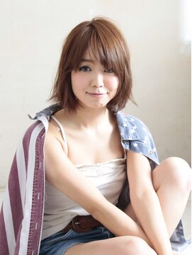 エイミーバイアフロートザガーデン 浦和店(amie by afloat the garden) クールカジュアルな無造作ボブ◎amie by afloat