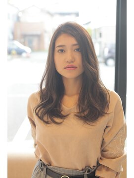 ガビーヘアルーブ(gabi hair LOOB) 【gabihairLOOB】大人アッシュカラー柔らかウェーブ