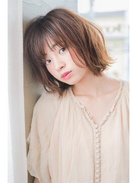 ネオリーブクレア 綱島店(Neolive Krea) 外国人風ナチュラルボブ　大人可愛い外はねスタイル