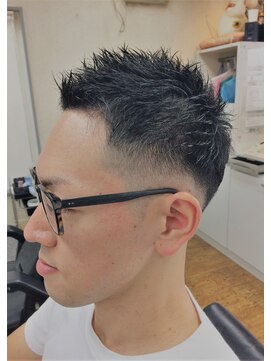 まるいわ メンズカット