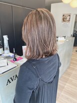 チェレ ロッソ 金剛店(Chere rosso)&nbsp;ブラウンベージュ×ハイライト×デザインカラー