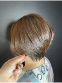 【明石大久保】艶髪ショートボブ/こなれヘア/大人くびれショート