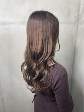アンジェリカ 京都駅前店(ANGELICA JR) ブリーチなしラベンダーグレージュ