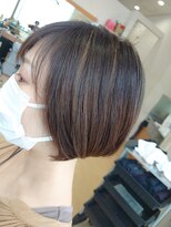 シャンプーボーイ 佐世保駅前店(SHAMPOO BOY)&nbsp;ほんのりハイライトボブ☆