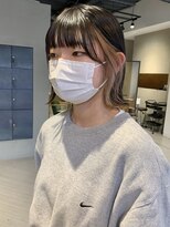 ヘアー アイス ルーチェ(HAIR ICI LUCE) ボブ インナーカラー ベージュ/今枝