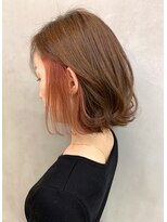 ラエティス(Laetus)&nbsp;縮毛矯正×インナーカラーでこなれボブ/髪質改善【Laetus】