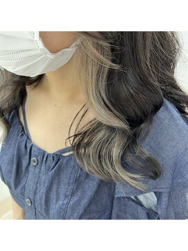 美容室 パルス 静岡鷹匠店(PALS) イヤリングカラーベージュ