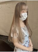 【かしむらゆうか】ベージュカラー/ブリーチ/ケアブリーチ