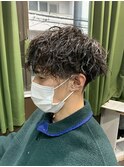 #メンズパーマ