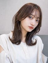 アンアミ シブヤ(Un ami shibuya) 【Unami】池田　大人ミディアム『上品な顔まわり×くびれヘア』