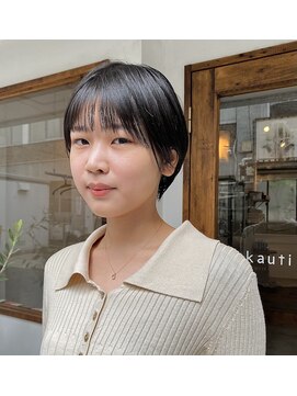 カウチ(Kauti) ナチュラルなショートボブ