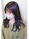 :インナーカラー :パープル :ピンクブラウン :バイオレット