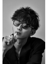 ゴールド 渋谷本店(GOALD)&nbsp;#マッシュウルフ　波巻きスパイラル　渋谷/メンズパーマ