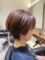 シェル 国分寺(shell)&nbsp;ショート/ショートボブ/まるみショート/ベージュカラー/赤み消し