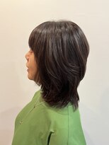 ピュアソウル(Pure Soul)&nbsp;ニューヨークドライカット×くせ毛×ミディアムレイヤー