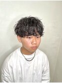 スパイラルパーマ