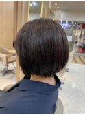 秋のショートボブ