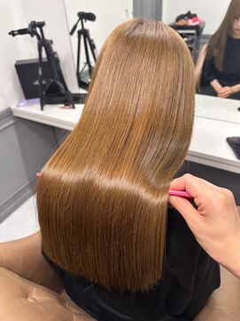 スカイ 船堀(Sky) 髪質改善オージュア透明感ベージュカラー船堀