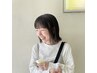 前髪カット+3ステップ髪質改善トリートメント￥5,010