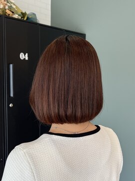 オルバイマグ(oru by mag) 大人ガーリー チョコレートワンカール小顔丸みショートボ