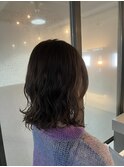 低ダメージでかけるエアウェーブパーマウェットスタイリング