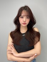 ボタン シブヤ(VOTAN SHIBUYA)&nbsp;ウェーブヘア/内巻き/セミロングヘア/垢抜け/小顔/20代