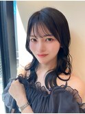 韓国風/透明感カラー/髪質改善/前髪/小顔カット