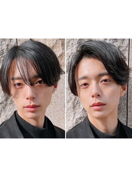 メンズ専用パーソナル診断あり◎一人ひとりに似合う王道スタイルをマンツーマンで対応します＊