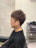 【全員】大人男性に人気『大人男性』明るい白髪染め＋カット￥9500→￥9000