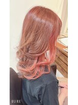 オンリー(ONLY)&nbsp;フルブリーチ＋インナーピンク＋TOKIOトリートメント＋カット