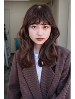 ハバナ 立川(HAVANA)&nbsp;韓国風レイヤーカット髪質改善ダブルカラーミルクティーベージュ