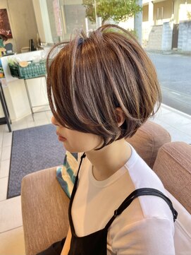 エム インターナショナル 春日部本店(EMU international) 大人可愛い小顔ボブ/似合わせショートボブ