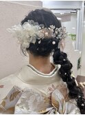 ふわふわ編み下ろし/成人式set