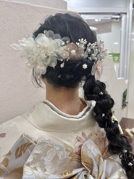 プリンプ トータルビューティ(PRIMP.total beauty) ふわふわ編み下ろし/成人式set