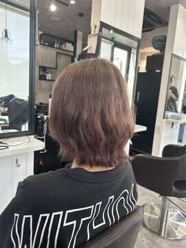 ヘアースタジオ ミツル(hair studio 326) ピンクブラウン