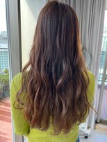 ジーナ 船橋(Zina)&nbsp;髪質改善＊ロングレイヤーグレーベージュ＊美髪【Zina船橋】