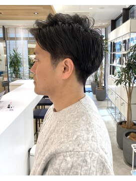 ステアケース 武蔵小杉店(stair:case) 大人メンズ/ナチュラルパーマ/ツーブロック/武蔵小杉/自由が丘