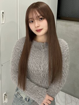 スウィープ(sweep) ミルクティーベージュ/ダブルカラー/天神