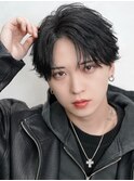 【シースルーフェザーショート】