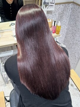 ゼストソエル(ZEST soell) 立川／暗めカラー／髪質改善／艶髪ロング／大人可愛い