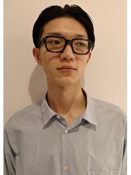 ブルートマト(BLUE TOMATO) メンズカットセンターパートウルフマレット学割U24