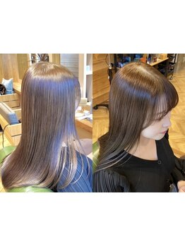 お客様の悩みに合わせて施術可能な厳選した商材を取り揃えています◎理想の髪を手に入れてみませんか？