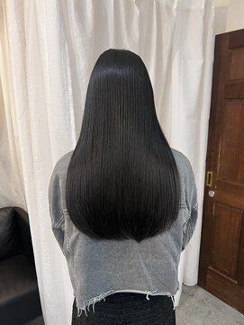 韓国風髪質改善艶髪美髪ストレート