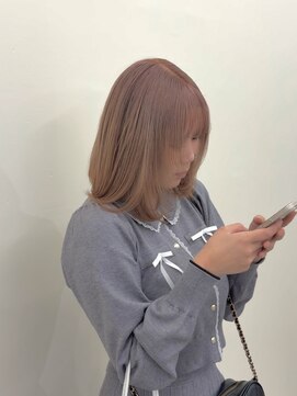 アウラ(AURA) ピンクベージュ