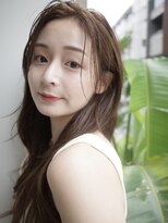 ヌヌ 渋谷 原宿 明治神宮前(nunu)&nbsp;レイヤーカットウルフカットボブグレージュオリーブべージュ