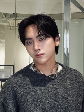 メラキ 荻窪駅前店(Meraki) 抜け感センターパート × ワンカールパーマ