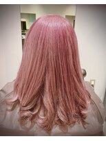 ブロック 日吉店(BLOC)&nbsp;オシャレ白髪染め、春色ピンクベージュ